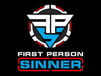 FirstPersonSinner logo design by jm77788