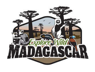 Explore Wild Madagascar  logo design by DreamLogoDesign
