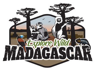 Explore Wild Madagascar  logo design by DreamLogoDesign