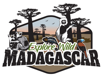 Explore Wild Madagascar  logo design by DreamLogoDesign