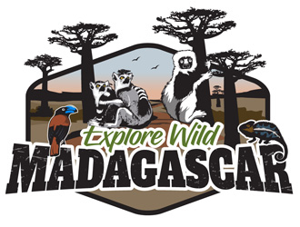 Explore Wild Madagascar  logo design by DreamLogoDesign