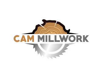 CAM Millwork logo design by serprimero