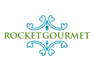 Rocket Gourmet logo design by FriZign