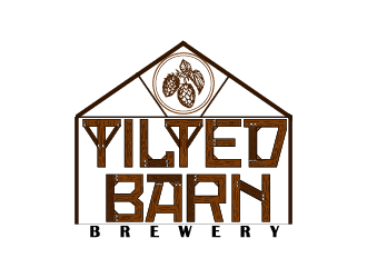 Tilted Barn Brewery logo design by Sofia Shakir