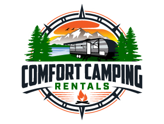 Comfort Camping Rentals logo design by jaize