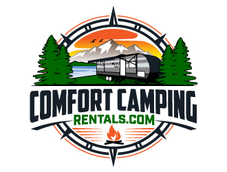 Comfort Camping Rentals logo design by jaize