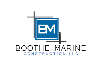 Boothe Marine Construction LLC logo design by webmall