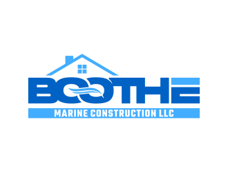 Boothe Marine Construction LLC logo design by graphicstar