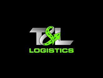 T n L Logistics logo design by torresace