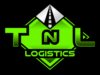 T n L Logistics logo design by kanal