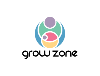 The Grow Zone logo design by Gwerth