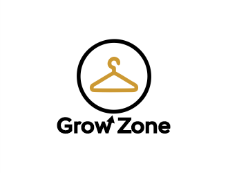The Grow Zone logo design by Gwerth