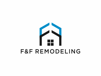 F & F Remodeling  logo design by y7ce