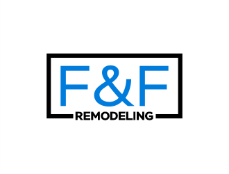 F & F Remodeling  logo design by Gwerth
