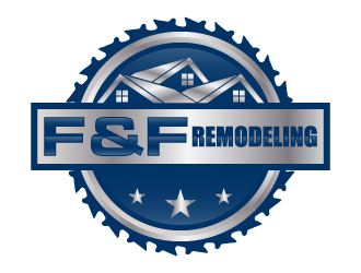 F & F Remodeling  logo design by karjen