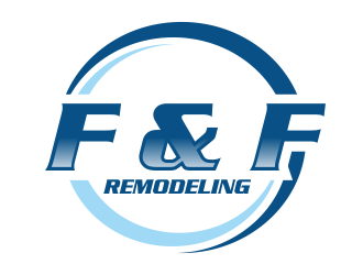 F & F Remodeling  logo design by dasam