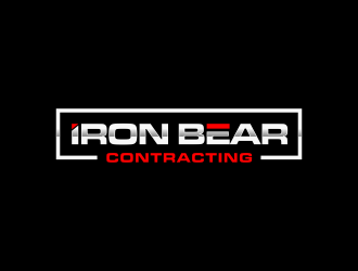 Iron bear contracting  logo design by GassPoll