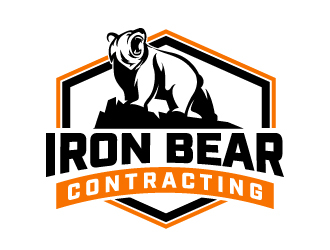 Iron bear contracting  logo design by jaize