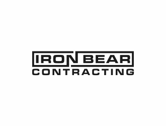 Iron bear contracting  logo design by y7ce