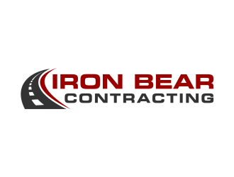 Iron bear contracting  logo design by cintoko