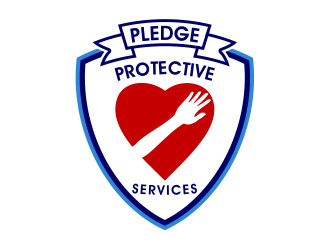 PLEDGE PROTECTIVE SERVICES logo design by cintoko