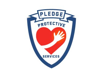 PLEDGE PROTECTIVE SERVICES logo design by jenyl