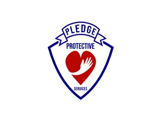 PLEDGE PROTECTIVE SERVICES logo design by KaySa