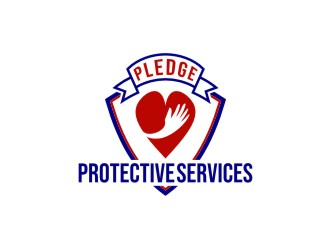 PLEDGE PROTECTIVE SERVICES logo design by KaySa