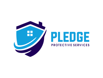PLEDGE PROTECTIVE SERVICES logo design by JessicaLopes