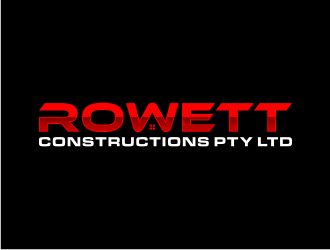 Rowett Constructions Pty Ltd logo design by asyqh