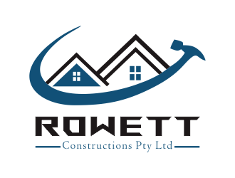 Rowett Constructions Pty Ltd logo design by Aldo