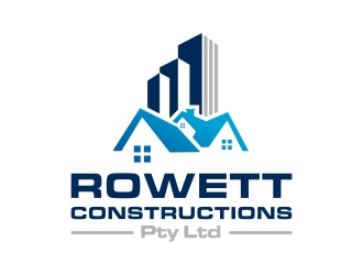 Rowett Constructions Pty Ltd logo design by harno