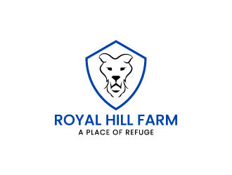 Royal Hill Farm  logo design by aryamaity