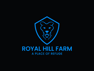 Royal Hill Farm  logo design by aryamaity