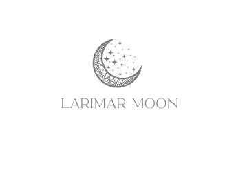 Larimar Moon logo design by emberdezign