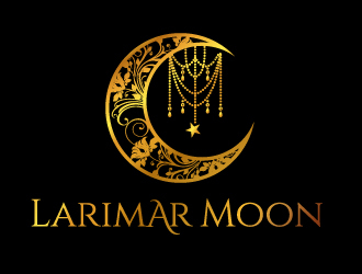 Larimar Moon logo design by jaize