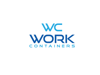 WorkContainers.com / Work Containers logo design by aryamaity