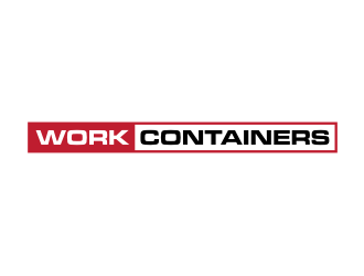 WorkContainers.com / Work Containers logo design by puthreeone