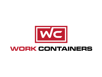 WorkContainers.com / Work Containers logo design by puthreeone