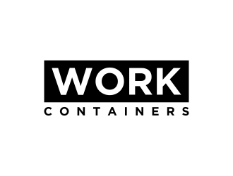 WorkContainers.com / Work Containers logo design by salis17
