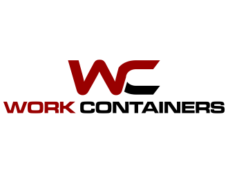 WorkContainers.com / Work Containers logo design by p0peye