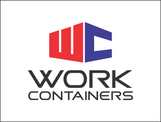 WorkContainers.com / Work Containers logo design by Shina