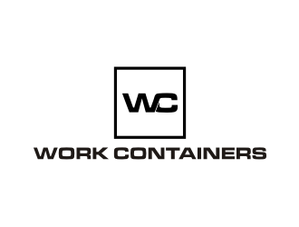 WorkContainers.com / Work Containers logo design by johana