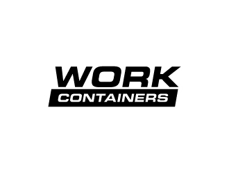 WorkContainers.com / Work Containers logo design by wongndeso