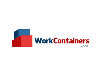 WorkContainers.com / Work Containers logo design by serprimero