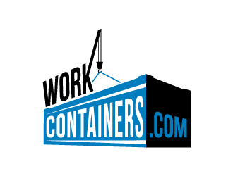 WorkContainers.com / Work Containers logo design by dgawand