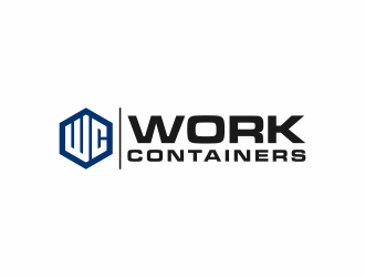 WorkContainers.com / Work Containers logo design by y7ce