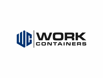 WorkContainers.com / Work Containers logo design by y7ce