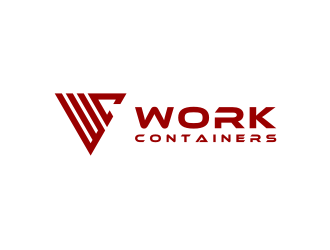 WorkContainers.com / Work Containers logo design by asyqh