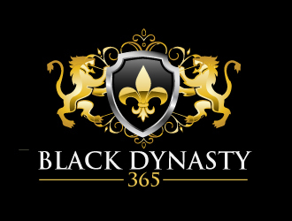 Black Dynasty 365 logo design by AamirKhan